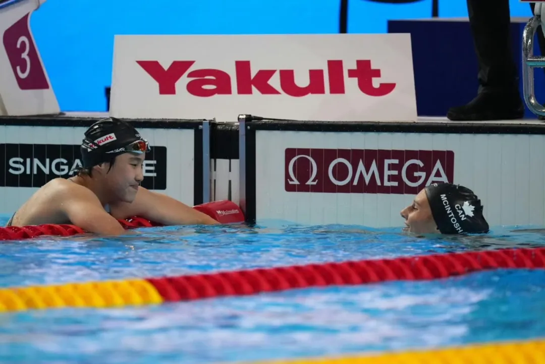 世锦赛｜我队12岁小将于子迪再次刷新个人最佳，斩获女子400米个人混合泳第四名！